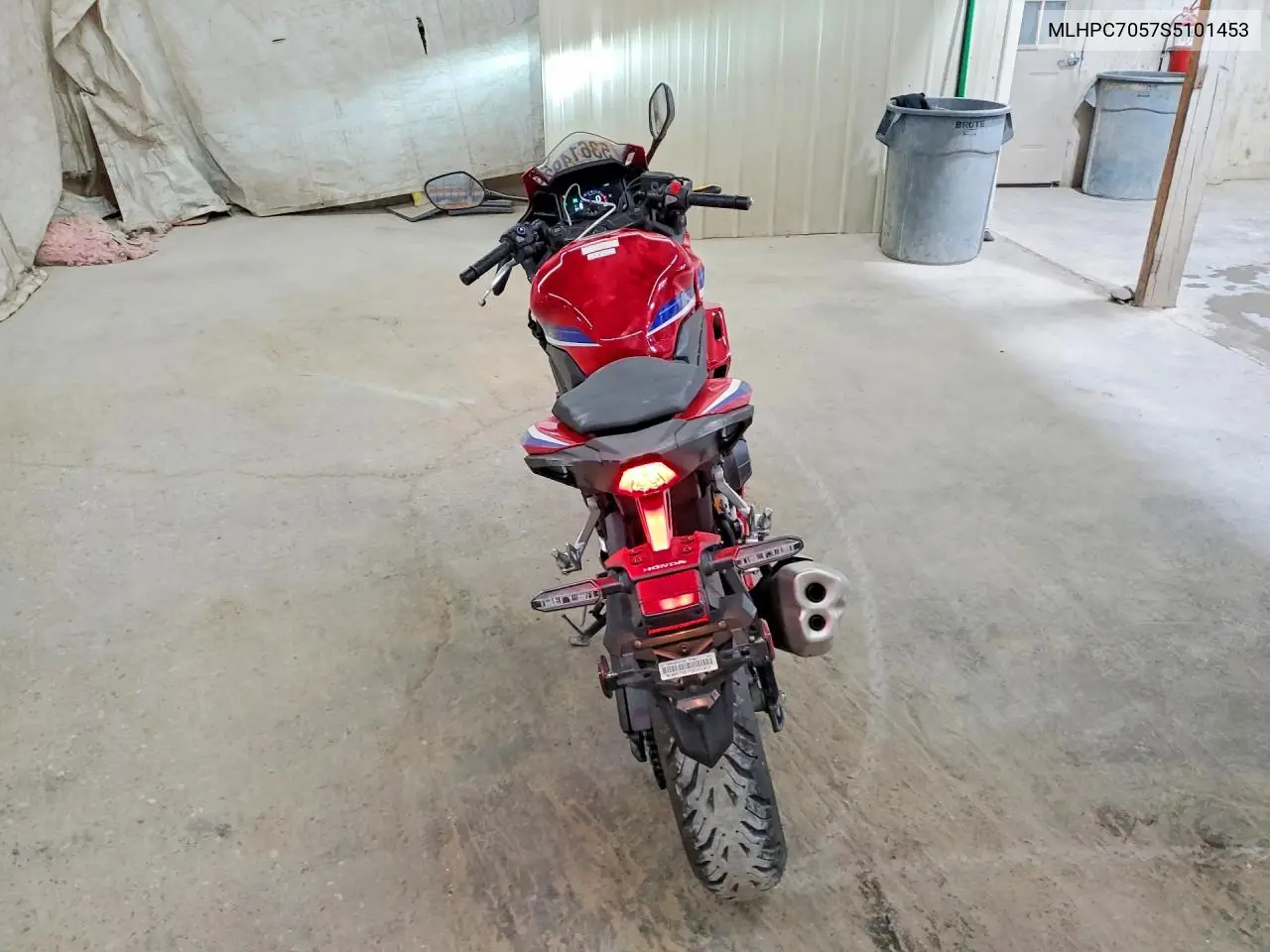 2025 Honda Cbr500 Ra VIN: MLHPC7057S5101453 Lot: 53614926