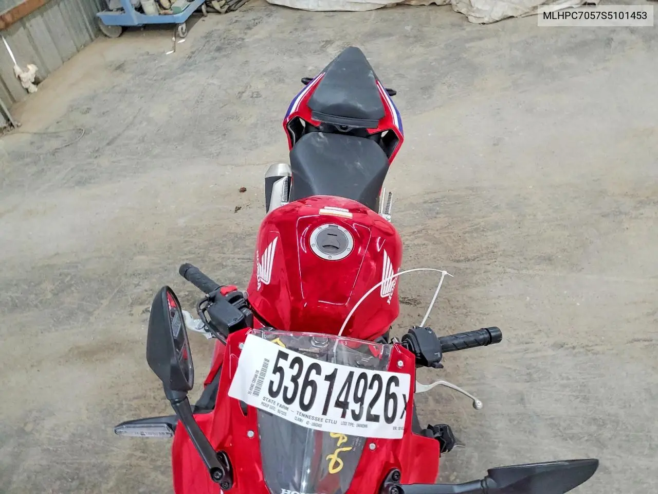 2025 Honda Cbr500 Ra VIN: MLHPC7057S5101453 Lot: 53614926