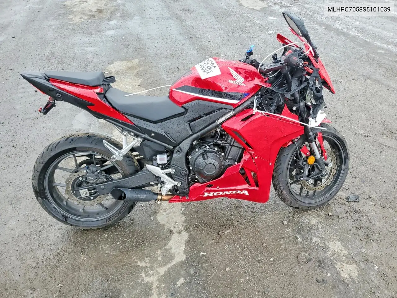 2025 Honda Cbr500 Ra VIN: MLHPC7058S5101039 Lot: 54519536