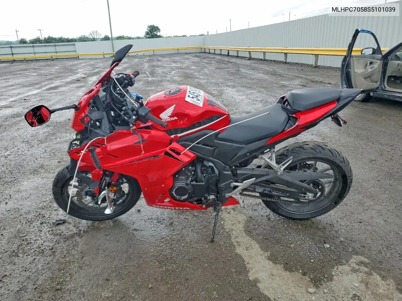 2025 Honda Cbr500 Ra VIN: MLHPC7058S5101039 Lot: 54519536