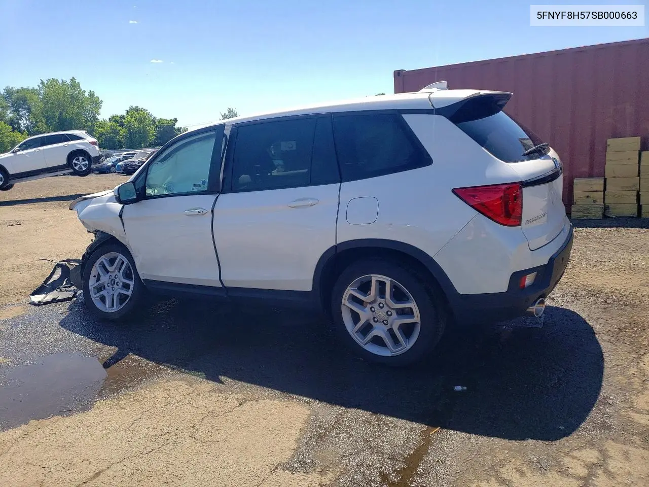 2025 Honda Passport Exl VIN: 5FNYF8H57SB000663 Lot: 55461736