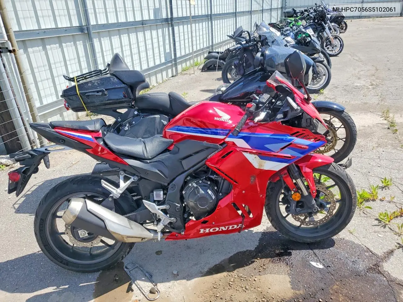 2025 Honda Cbr500 Ra VIN: MLHPC7056S5102061 Lot: 55527766