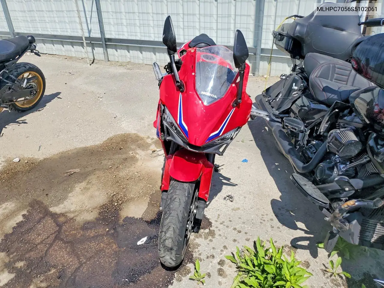 2025 Honda Cbr500 Ra VIN: MLHPC7056S5102061 Lot: 55527766