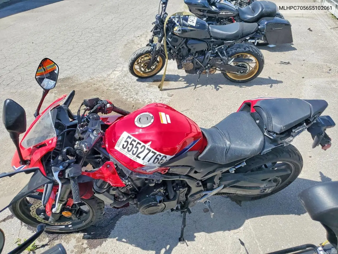 2025 Honda Cbr500 Ra VIN: MLHPC7056S5102061 Lot: 55527766