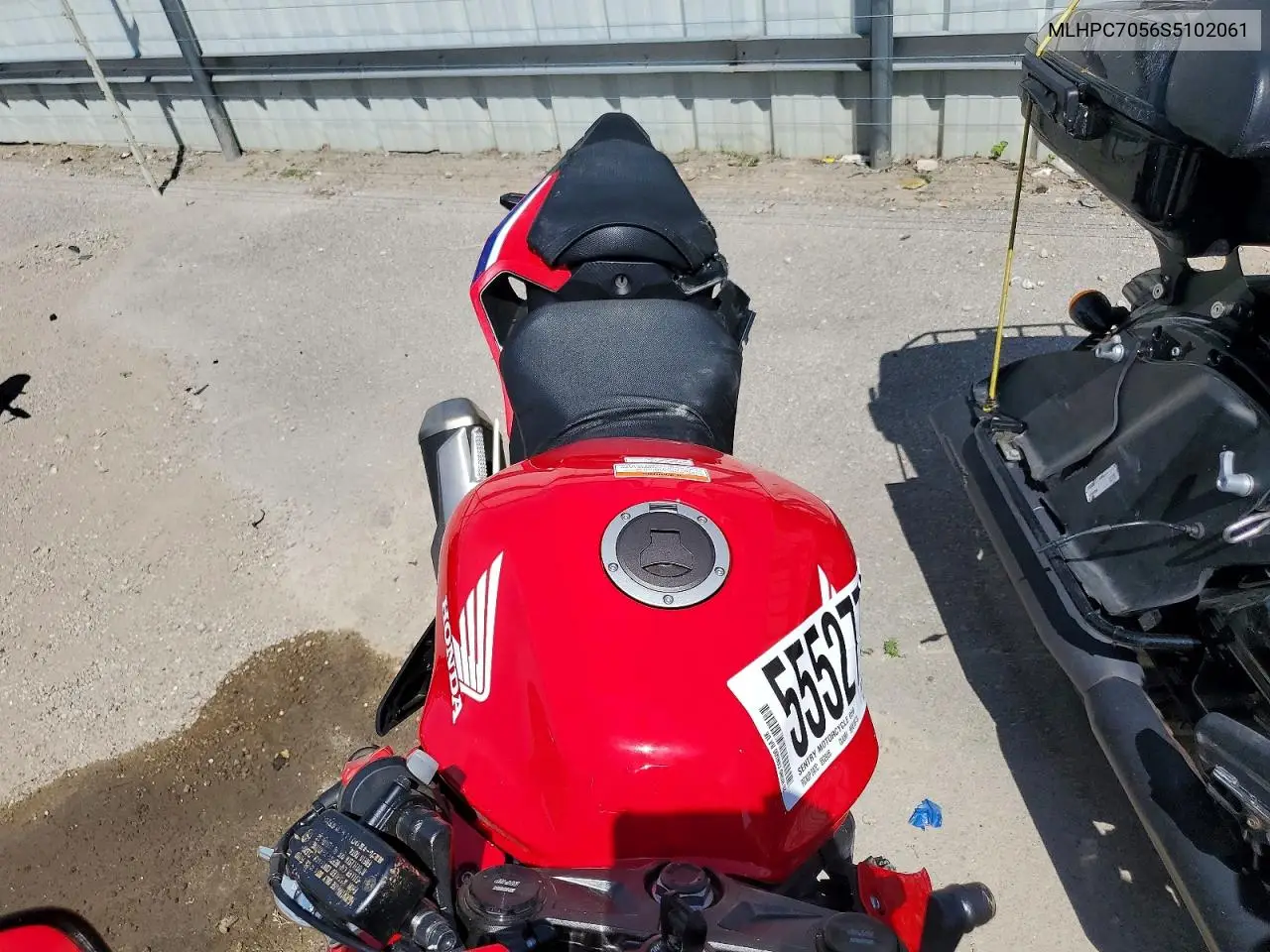 2025 Honda Cbr500 Ra VIN: MLHPC7056S5102061 Lot: 55527766