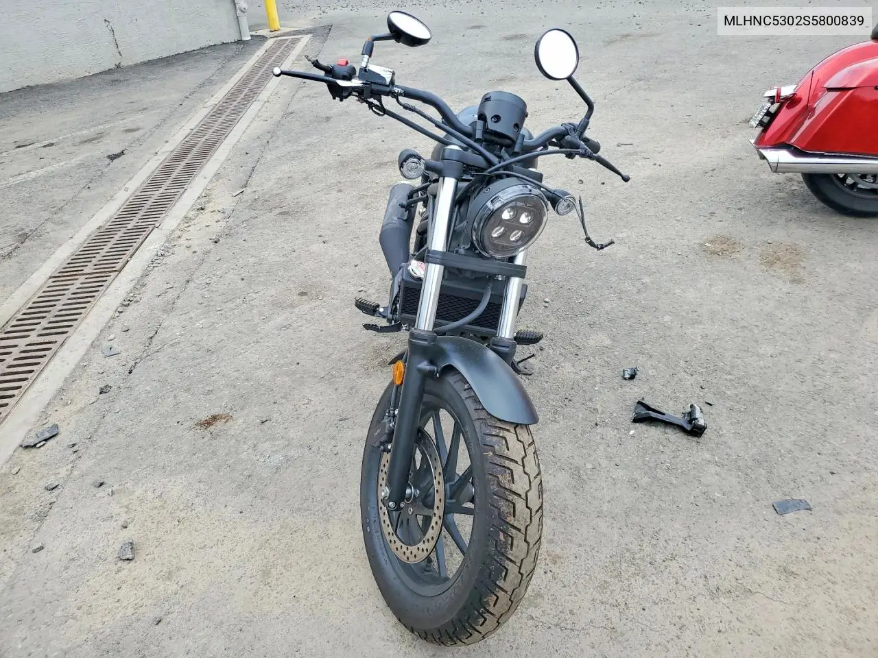 2025 Honda Cmx300 VIN: MLHNC5302S5800839 Lot: 55690216