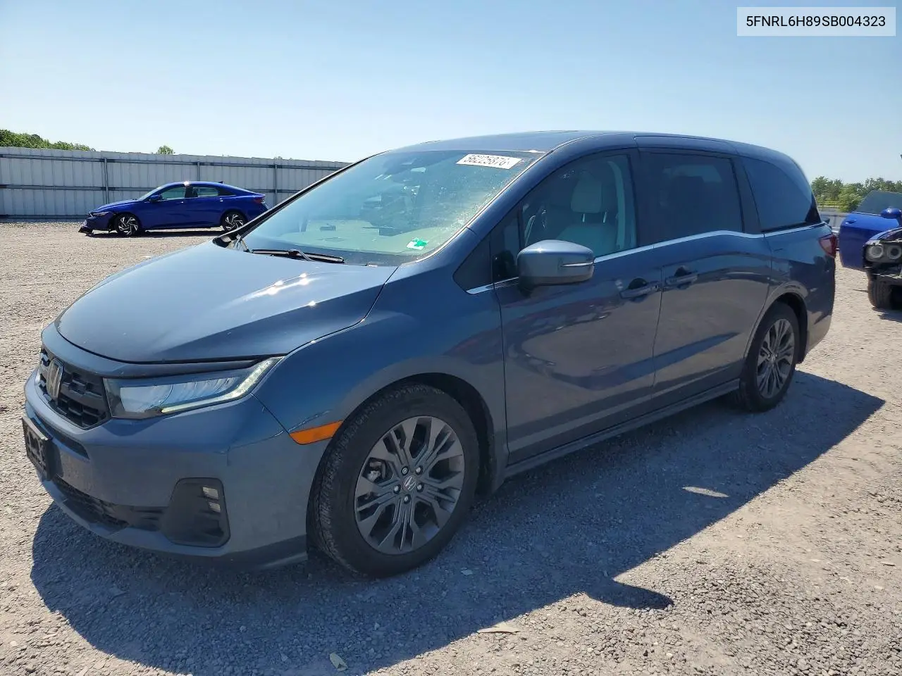 2025 Honda Odyssey Touring VIN: 5FNRL6H89SB004323 Lot: 56225876