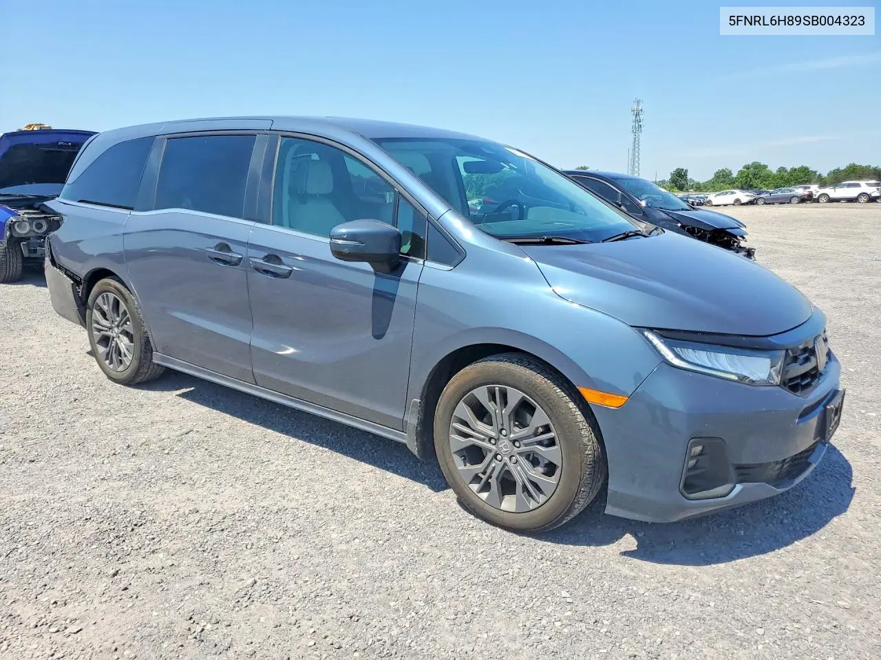 2025 Honda Odyssey Touring VIN: 5FNRL6H89SB004323 Lot: 56225876
