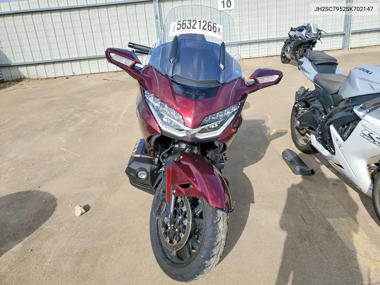 2025 Honda Gl1800 D VIN: JH2SC7952SK702147 Lot: 56321266