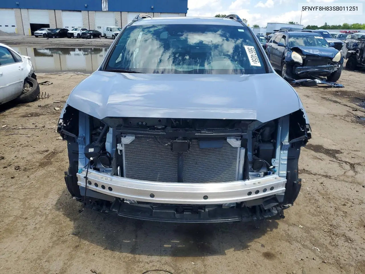 2025 Honda Passport Black Edition VIN: 5FNYF8H83SB011251 Lot: 56674056