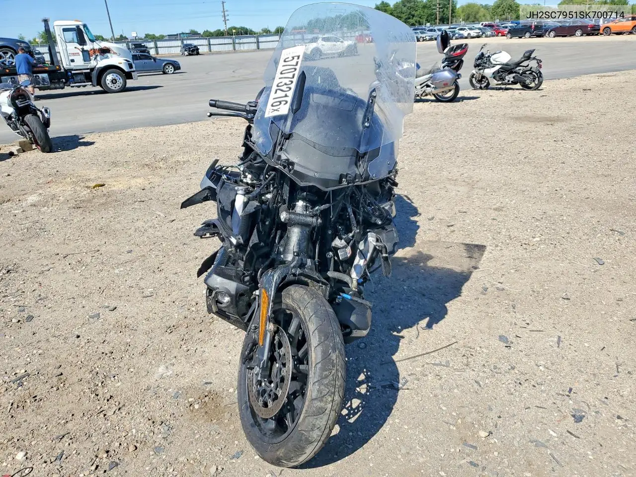 2025 Honda Gl1800 D VIN: JH2SC7951SK700714 Lot: 57073216