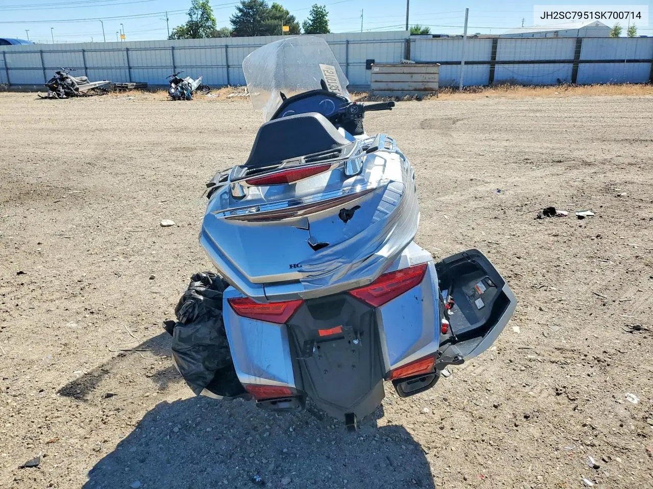 2025 Honda Gl1800 D VIN: JH2SC7951SK700714 Lot: 57073216