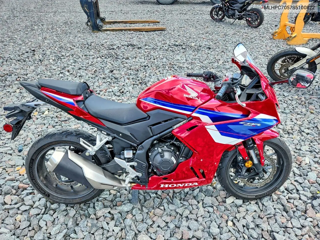 2025 Honda Cbr500 Ra VIN: MLHPC7057S5100822 Lot: 57702226