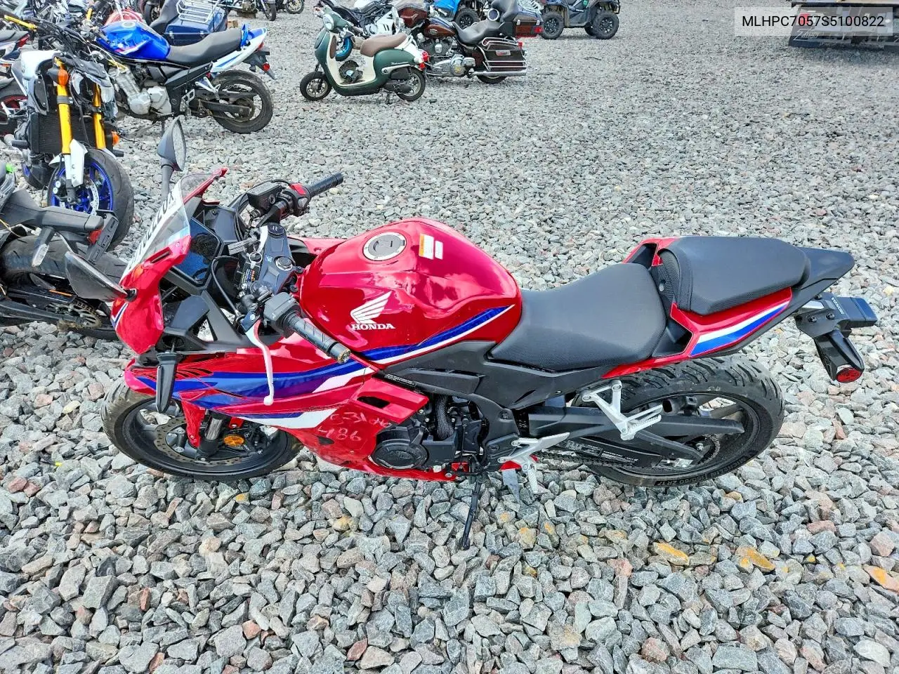2025 Honda Cbr500 Ra VIN: MLHPC7057S5100822 Lot: 57702226