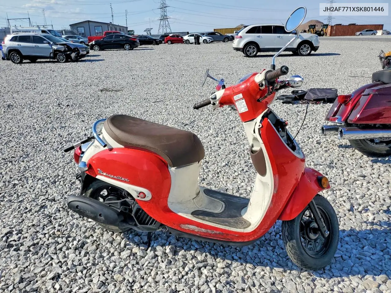 2025 Honda Ncw50 VIN: JH2AF771XSK801446 Lot: 57736696