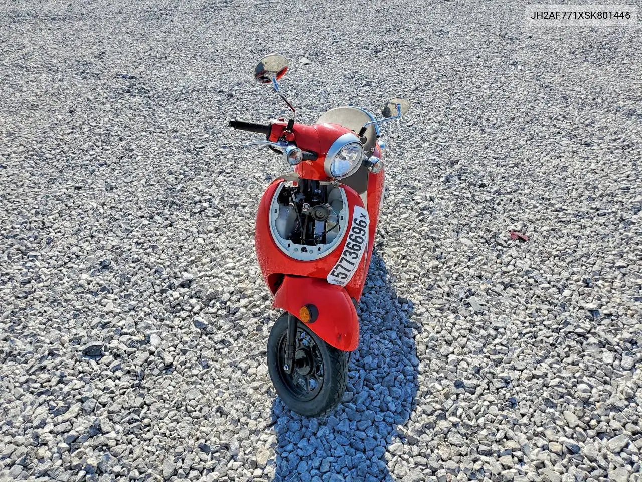 2025 Honda Ncw50 VIN: JH2AF771XSK801446 Lot: 57736696