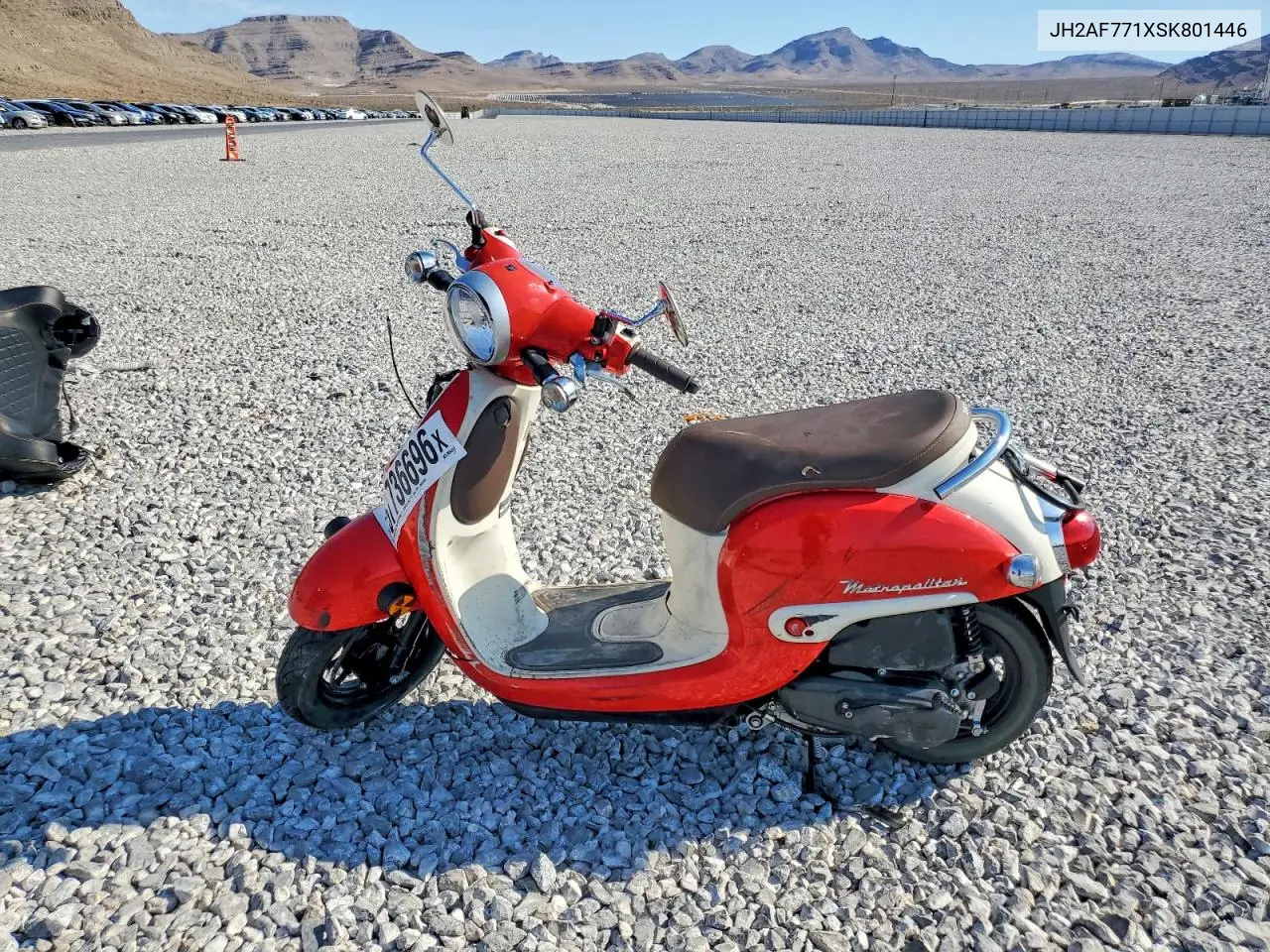 2025 Honda Ncw50 VIN: JH2AF771XSK801446 Lot: 57736696