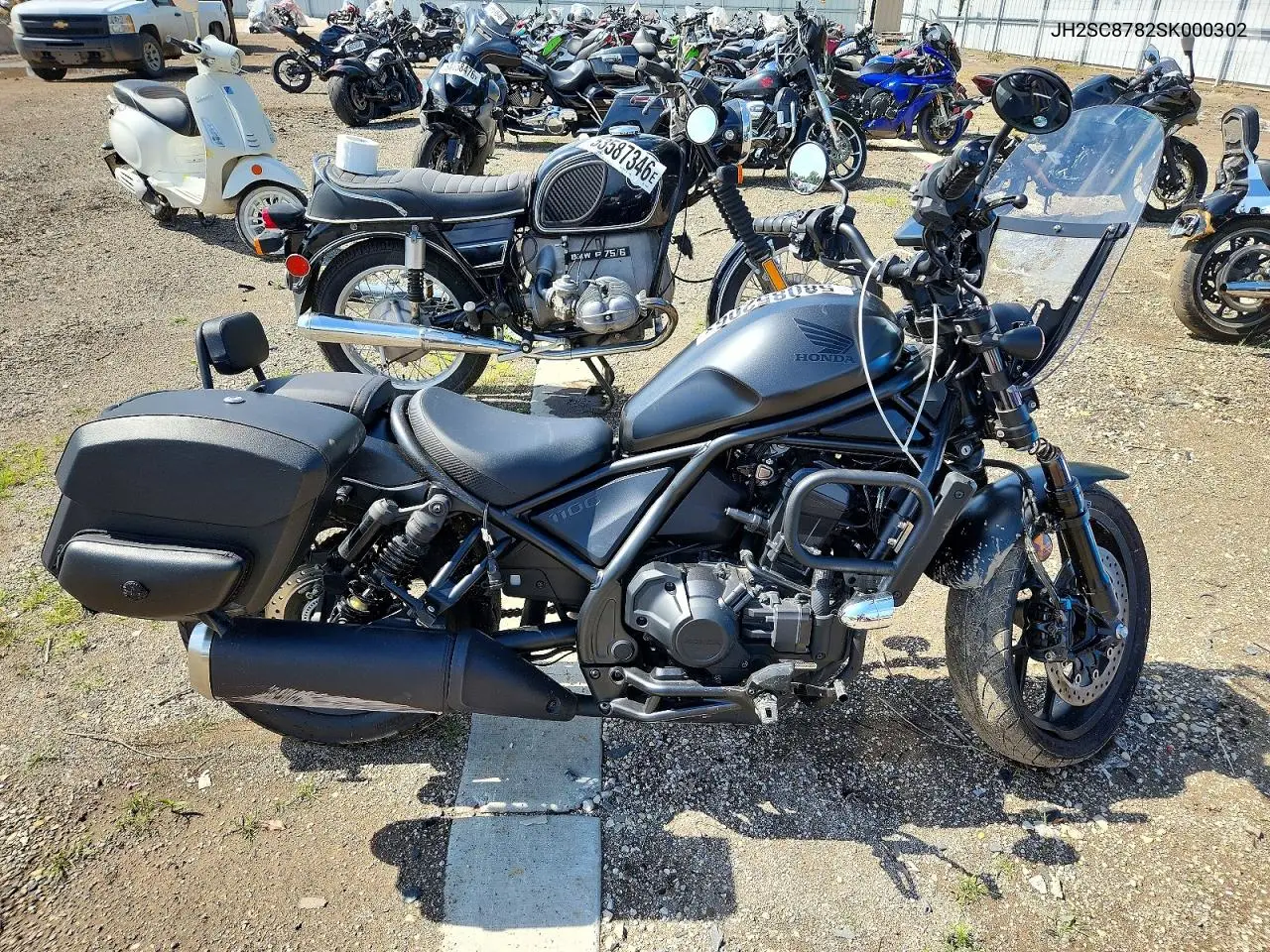 2025 Honda Cmx1100 D VIN: JH2SC8782SK000302 Lot: 58085206