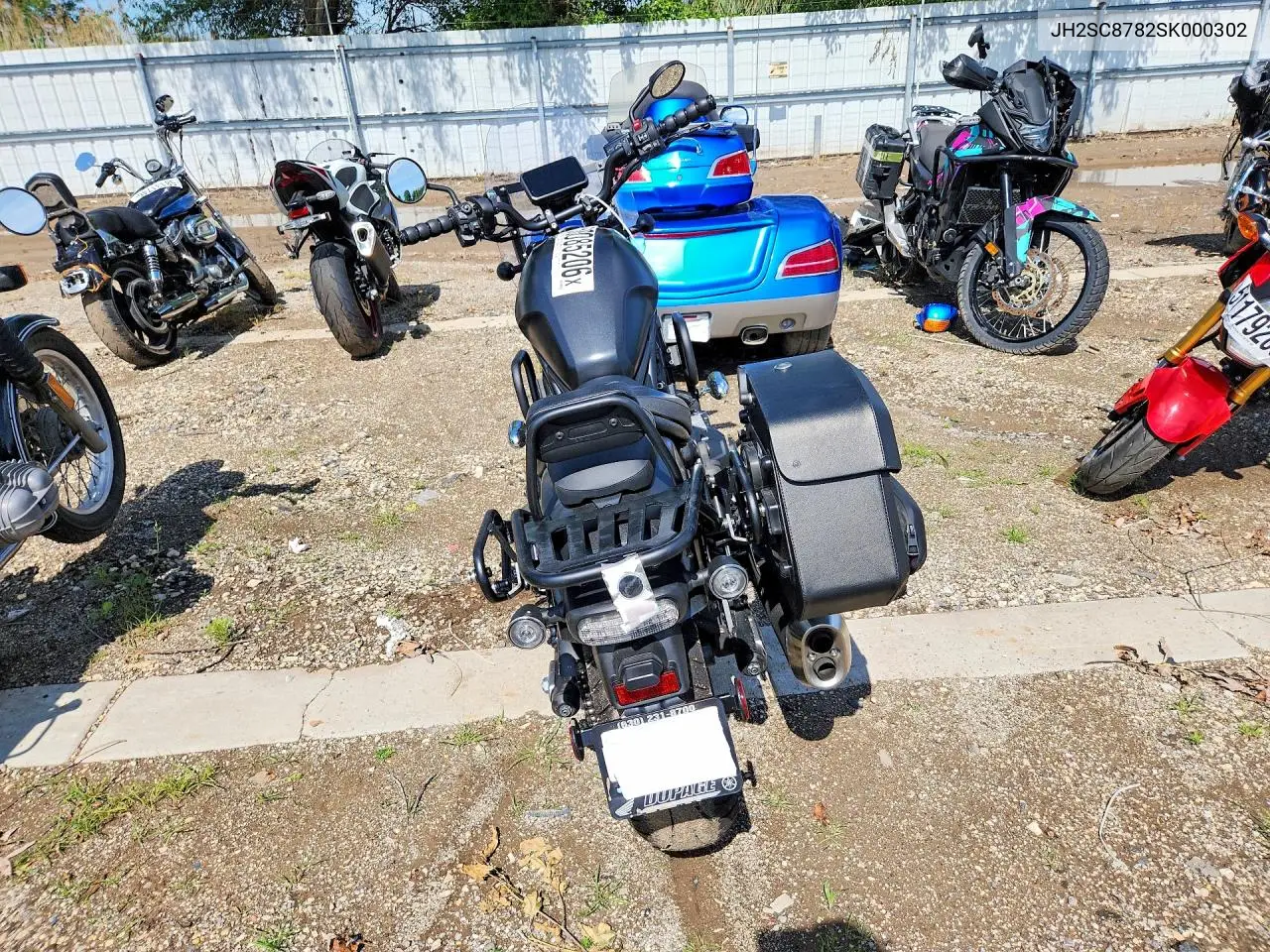 2025 Honda Cmx1100 D VIN: JH2SC8782SK000302 Lot: 58085206