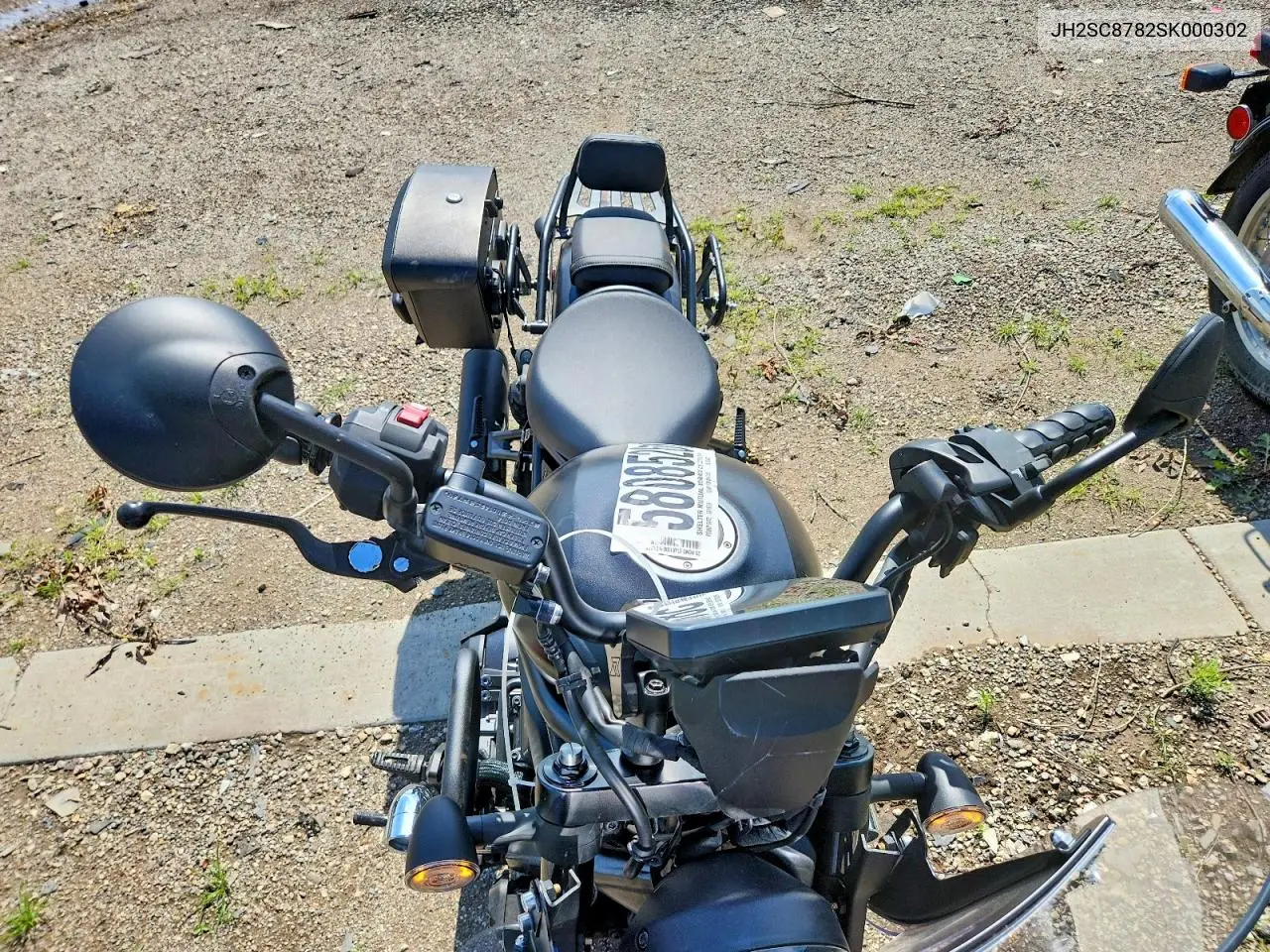 2025 Honda Cmx1100 D VIN: JH2SC8782SK000302 Lot: 58085206