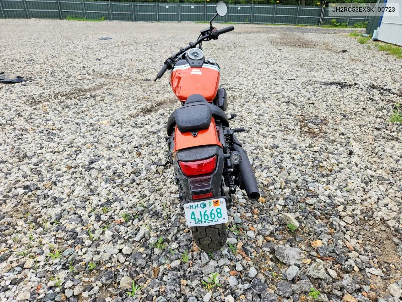 2025 Honda Vt750 C2B VIN: JH2RC53EXSK100723 Lot: 58096206