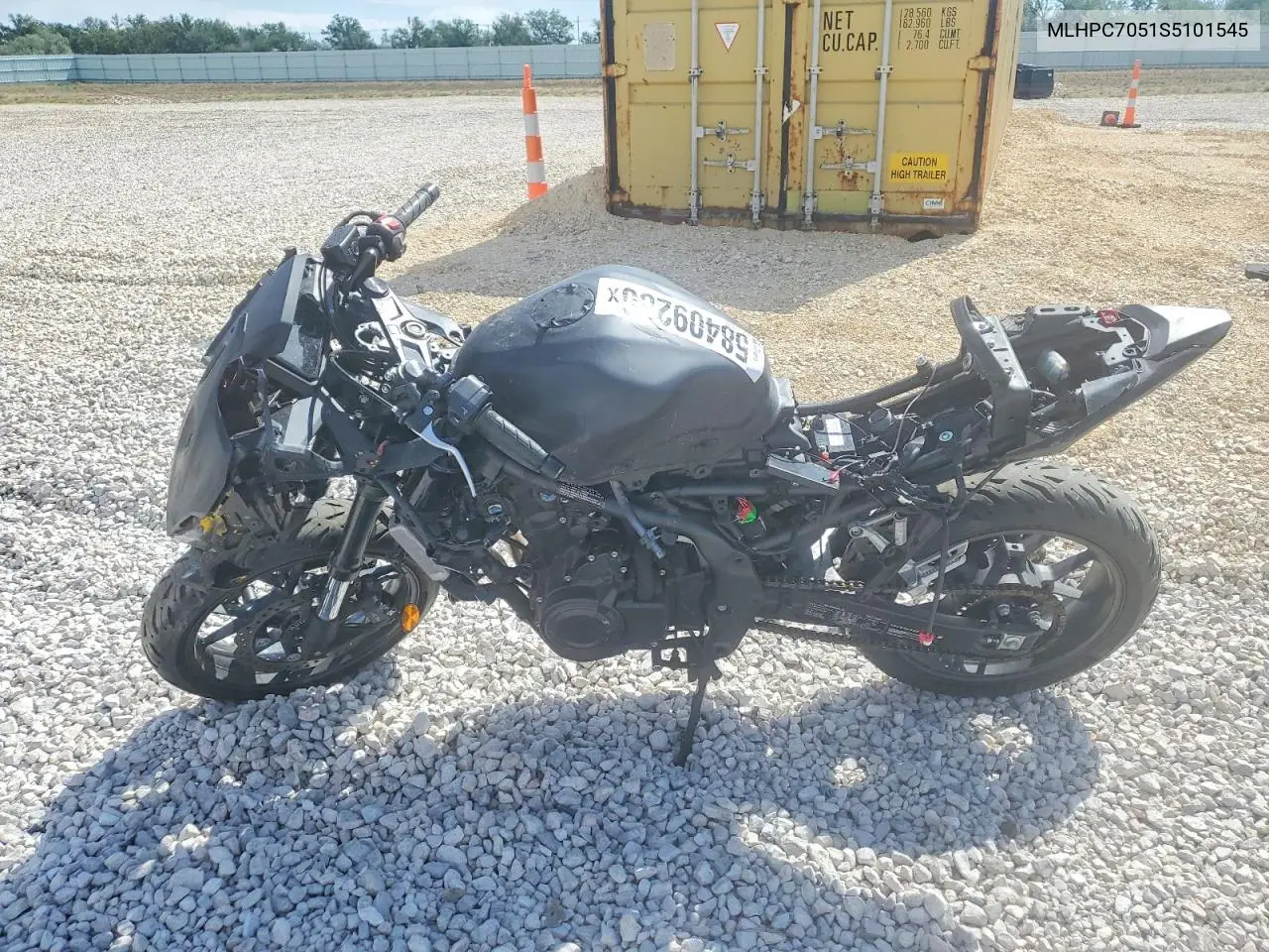 2025 Honda Cbr500 Ra VIN: MLHPC7051S5101545 Lot: 58409286