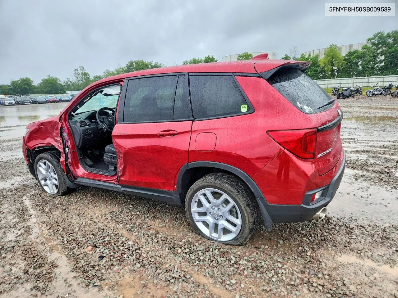 2025 Honda Passport Exl VIN: 5FNYF8H50SB009589 Lot: 58442936