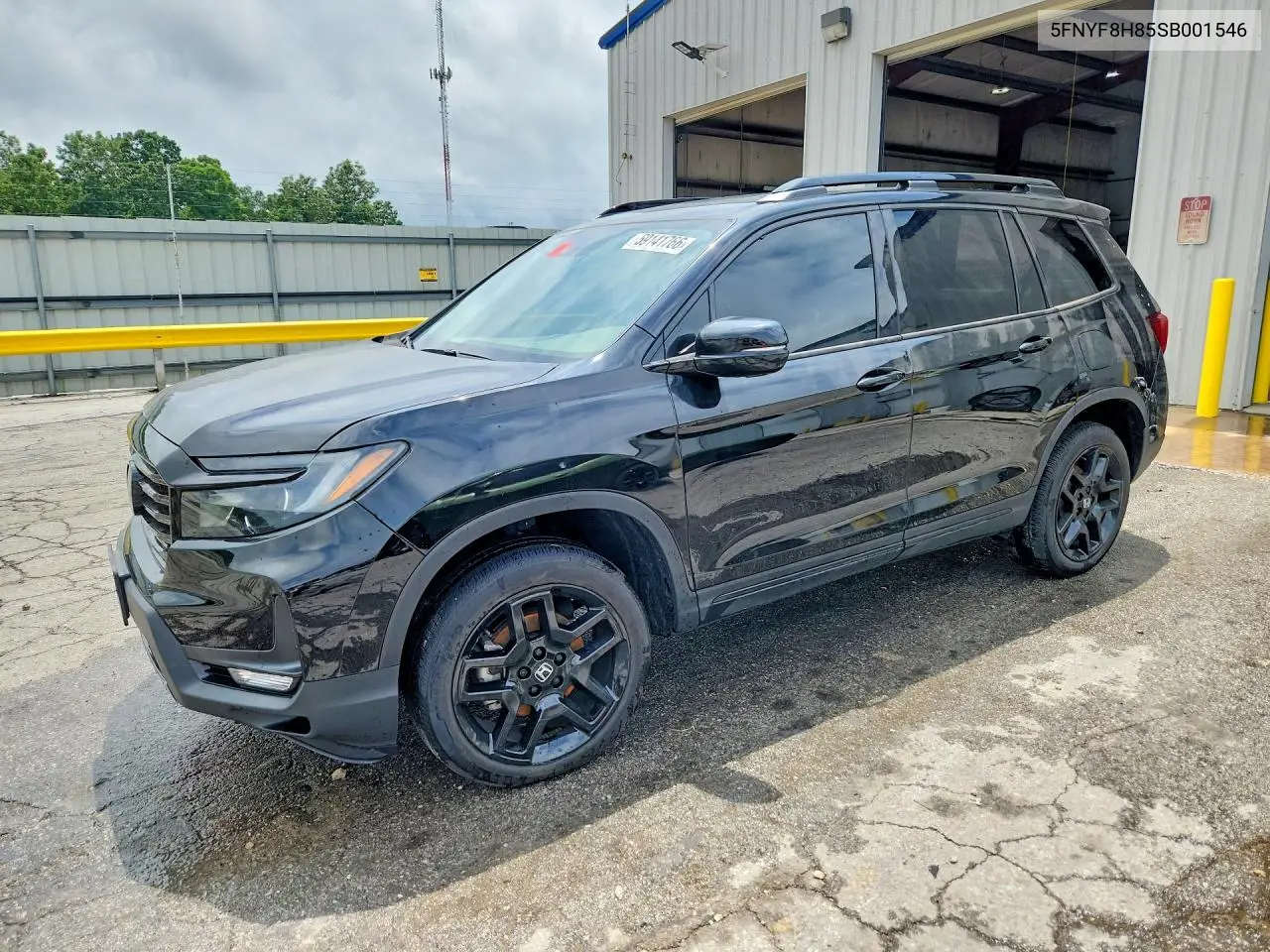 2025 Honda Passport Black Edition VIN: 5FNYF8H85SB001546 Lot: 59141766