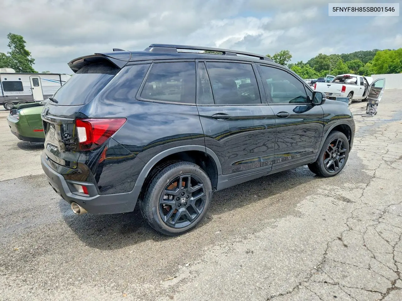 2025 Honda Passport Black Edition VIN: 5FNYF8H85SB001546 Lot: 59141766