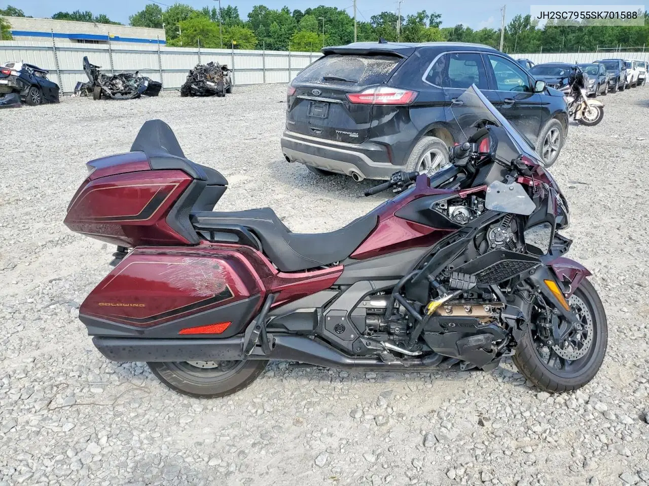 2025 Honda Gl1800 D VIN: JH2SC7955SK701588 Lot: 59820576