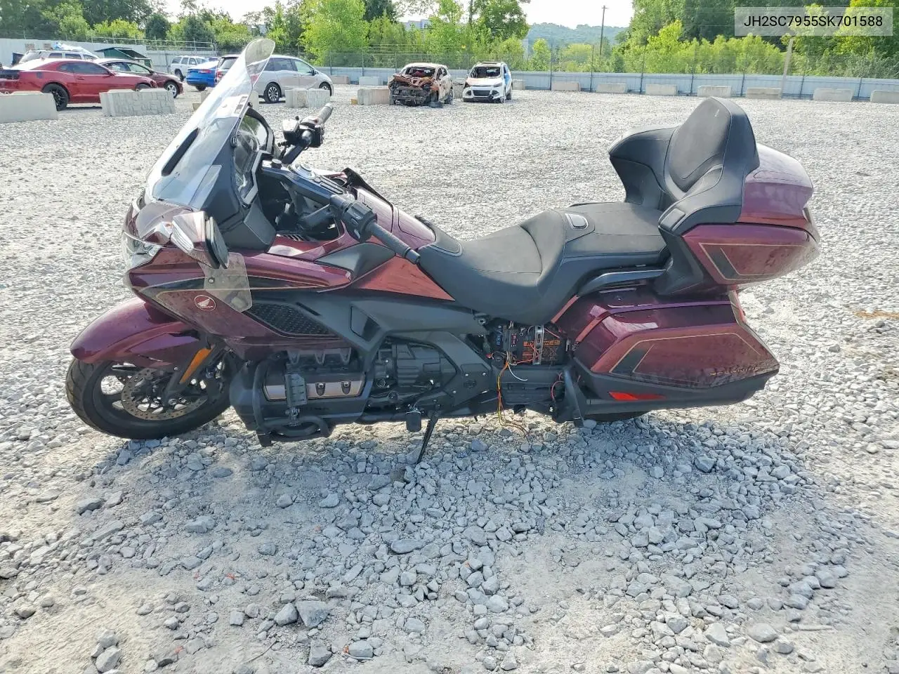 2025 Honda Gl1800 D VIN: JH2SC7955SK701588 Lot: 59820576