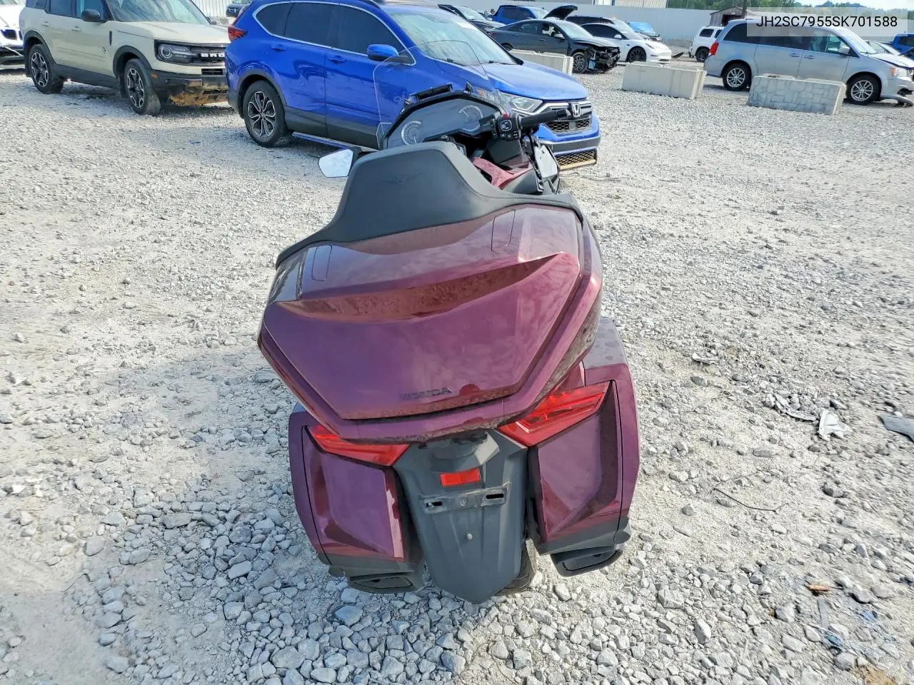 2025 Honda Gl1800 D VIN: JH2SC7955SK701588 Lot: 59820576