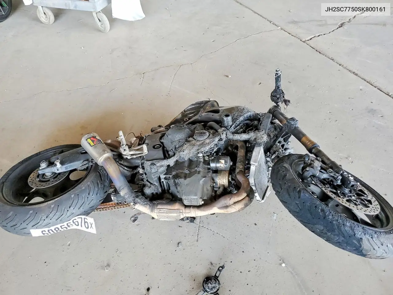 2025 Honda Cbr1000 Ra VIN: JH2SC7750SK800161 Lot: 60856676