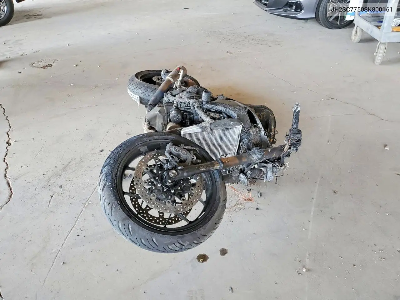 2025 Honda Cbr1000 Ra VIN: JH2SC7750SK800161 Lot: 60856676