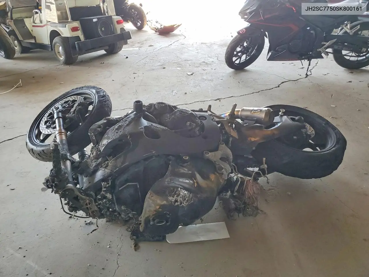 2025 Honda Cbr1000 Ra VIN: JH2SC7750SK800161 Lot: 60856676