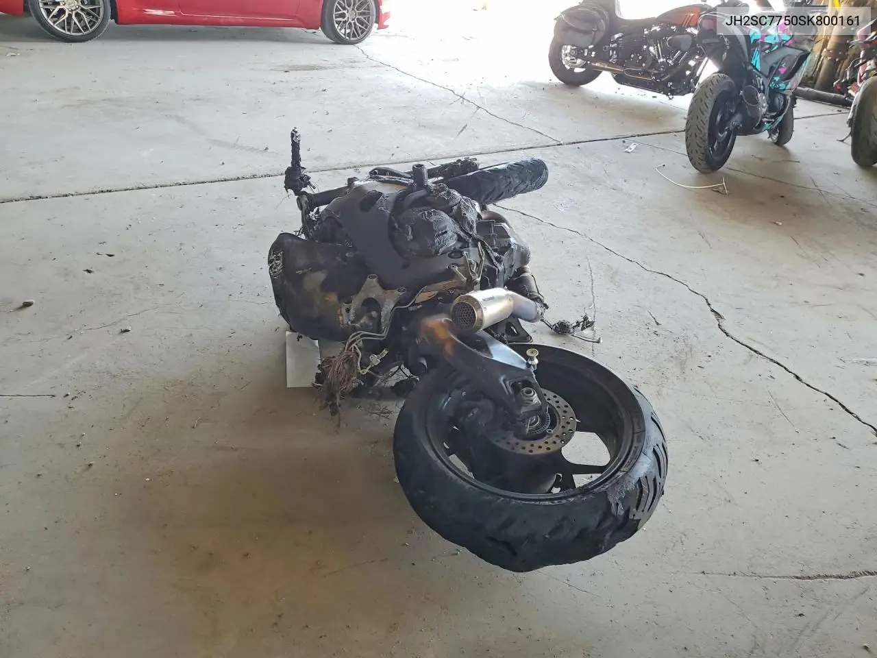 2025 Honda Cbr1000 Ra VIN: JH2SC7750SK800161 Lot: 60856676