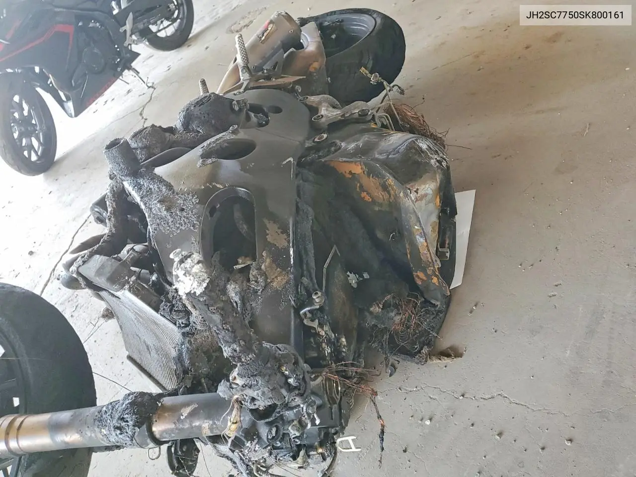 2025 Honda Cbr1000 Ra VIN: JH2SC7750SK800161 Lot: 60856676