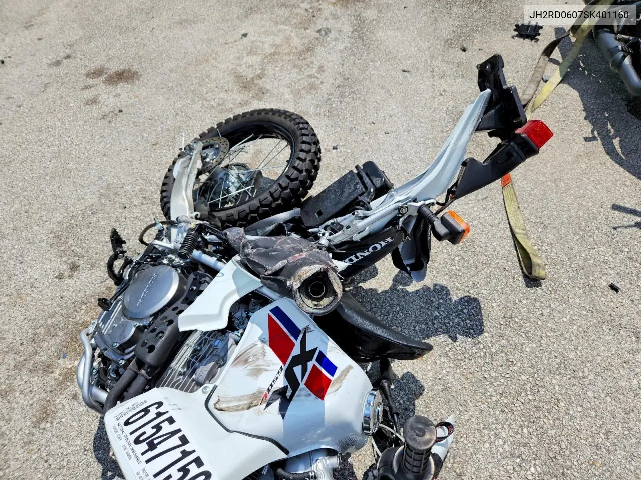 2025 Honda Xr650 L VIN: JH2RD0607SK401160 Lot: 61547156