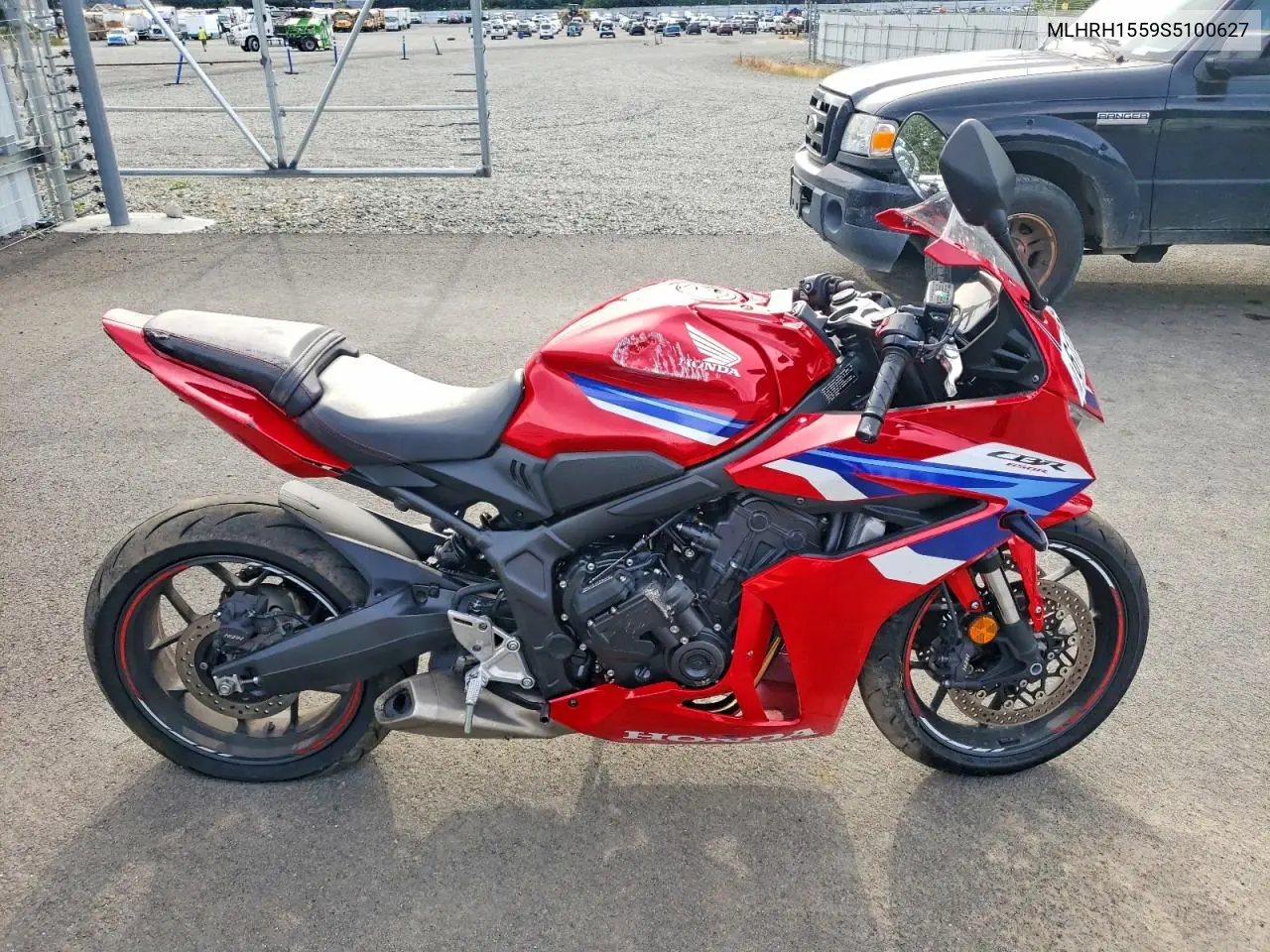 2025 Honda Cbr650 R VIN: MLHRH1559S5100627 Lot: 61785856