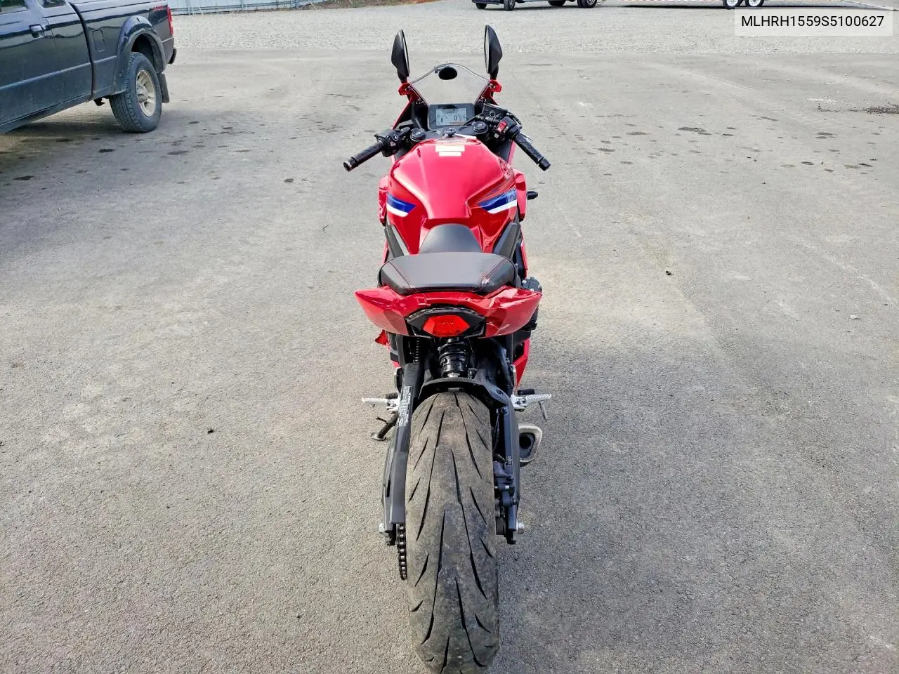 2025 Honda Cbr650 R VIN: MLHRH1559S5100627 Lot: 61785856