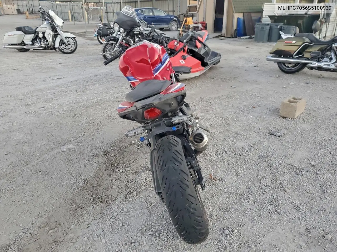 2025 Honda Cbr500 VIN: MLHPC7056S5100939 Lot: 96360655