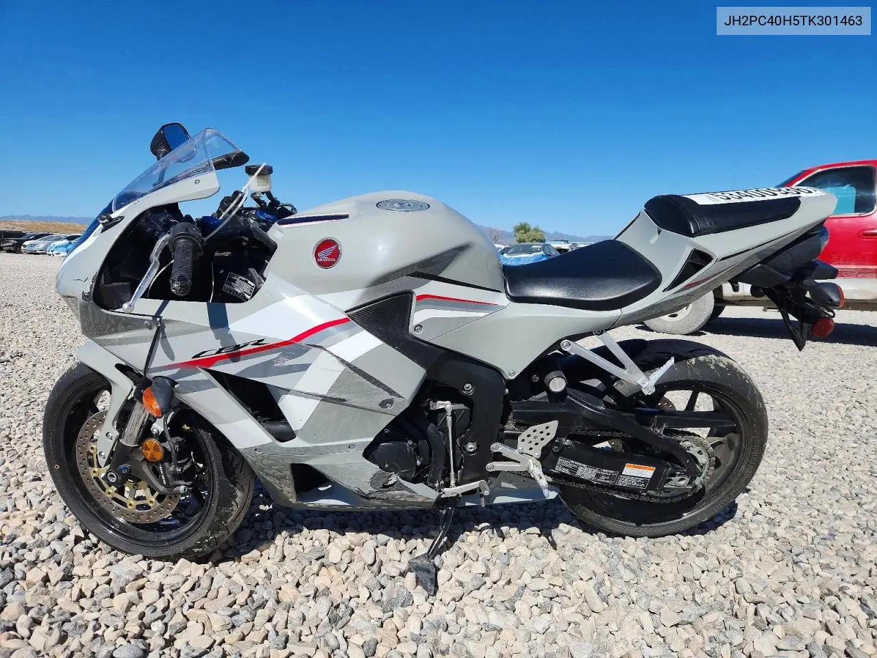 2026 Honda Cbr600 Rr VIN: JH2PC40H5TK301463 Lot: 53400936