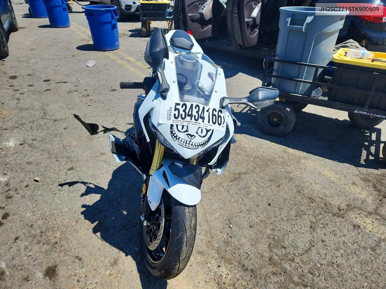 2026 Honda Cbr1000 Rr VIN: JH2SC7715TK900609 Lot: 53434166