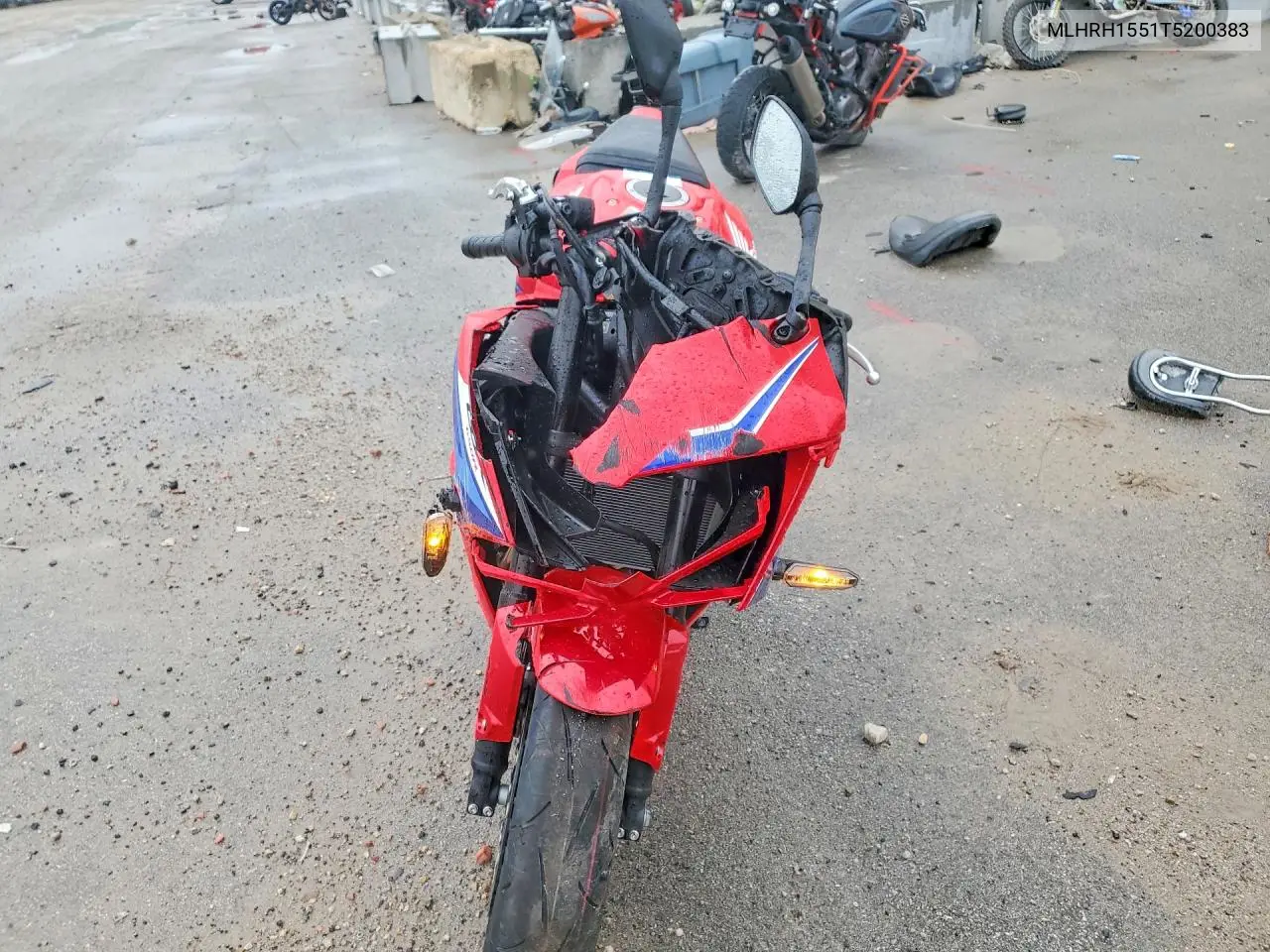 2026 Honda Cbr650 R VIN: MLHRH1551T5200383 Lot: 53741126