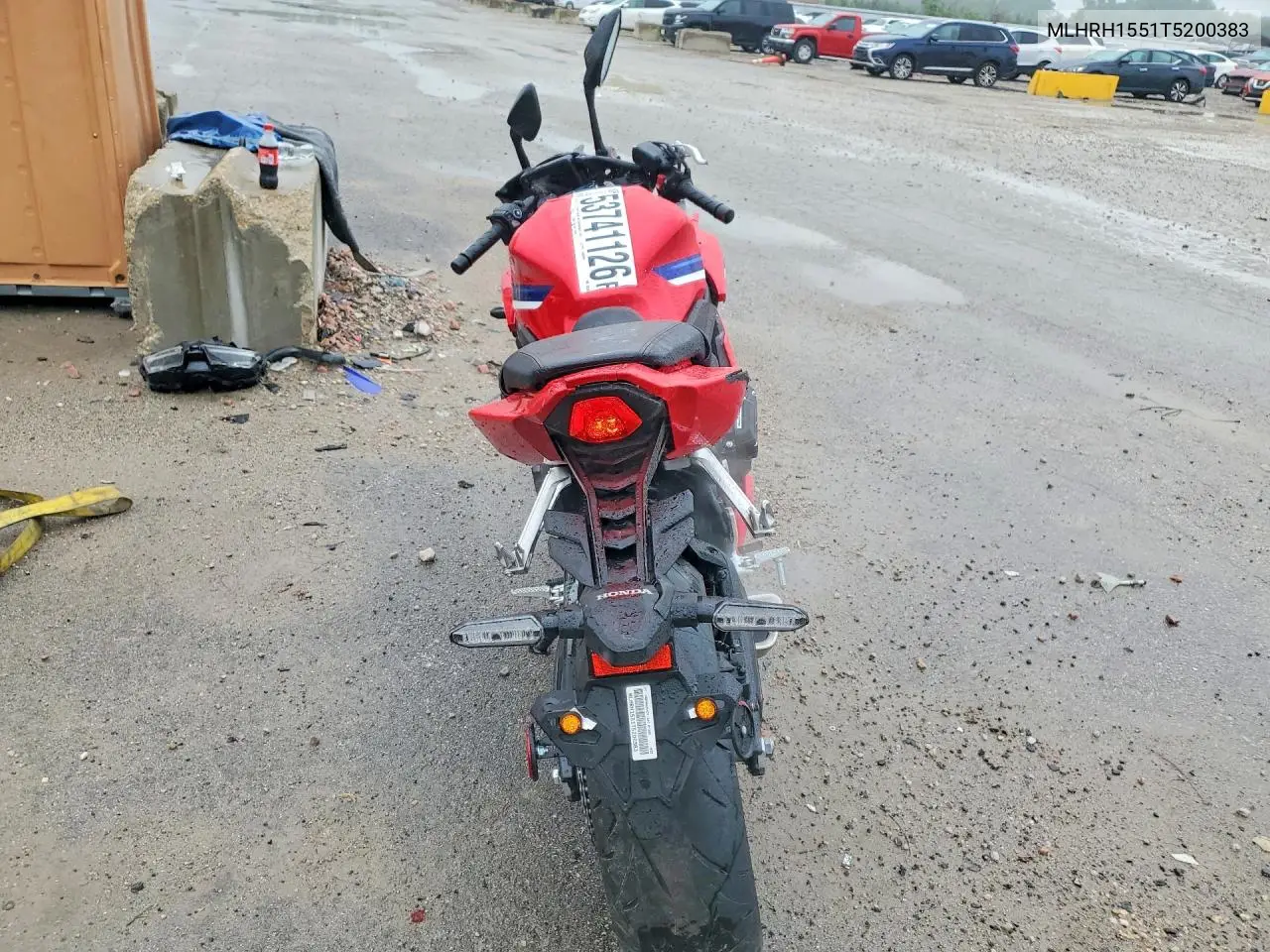 2026 Honda Cbr650 R VIN: MLHRH1551T5200383 Lot: 53741126