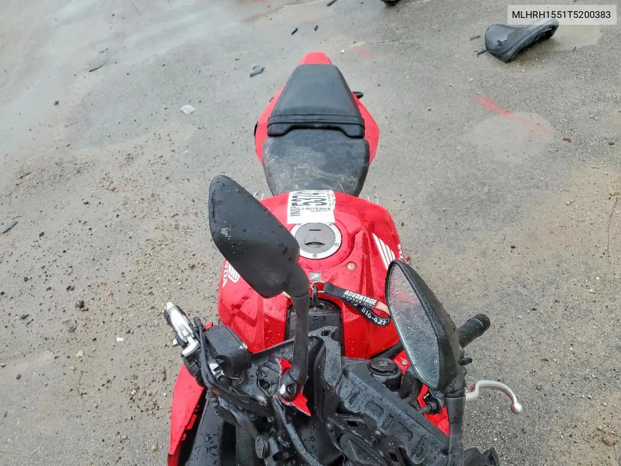 2026 Honda Cbr650 R VIN: MLHRH1551T5200383 Lot: 53741126
