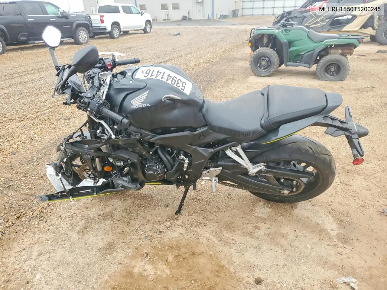 2026 Honda Cbr650 R VIN: MLHRH1550T5200245 Lot: 53941416
