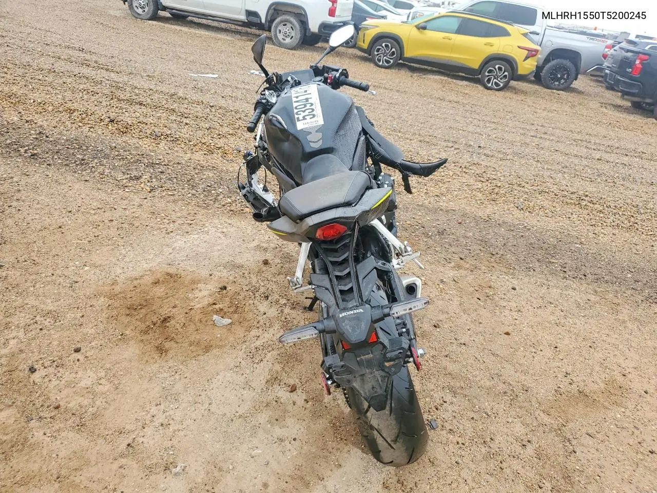 2026 Honda Cbr650 R VIN: MLHRH1550T5200245 Lot: 53941416