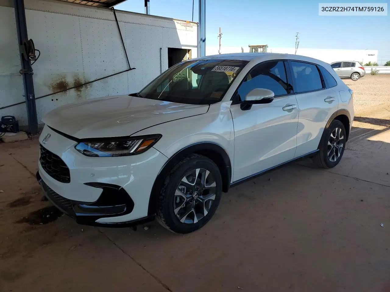2026 Honda Hr-V Exl VIN: 3CZRZ2H74TM759126 Lot: 56518716