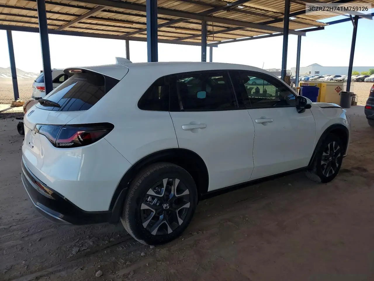 2026 Honda Hr-V Exl VIN: 3CZRZ2H74TM759126 Lot: 56518716